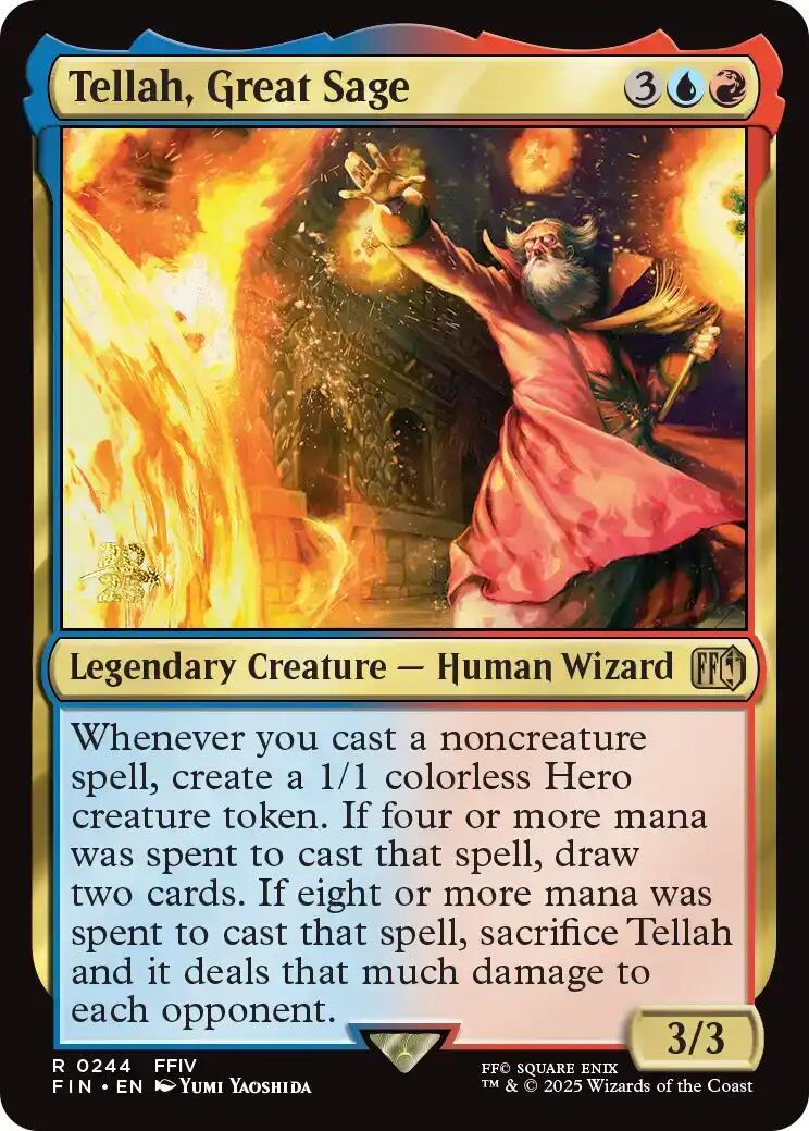 Tellah, Great Sage [FINAL FANTASY Prerelease Promo] | Devastation Store