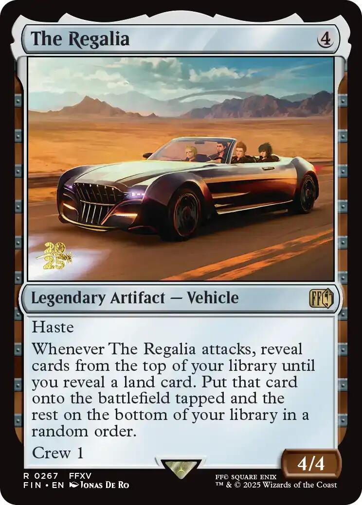 The Regalia [FINAL FANTASY Prerelease Promo] | Devastation Store