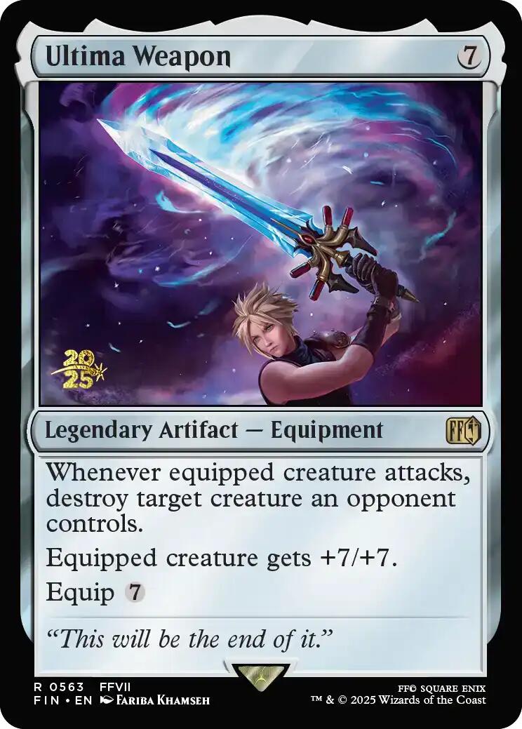 Ultima Weapon [FINAL FANTASY Prerelease Promo] | Devastation Store