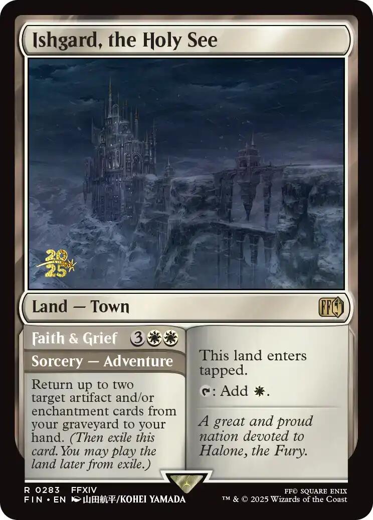 Ishgard, the Holy See [FINAL FANTASY Prerelease Promo] | Devastation Store