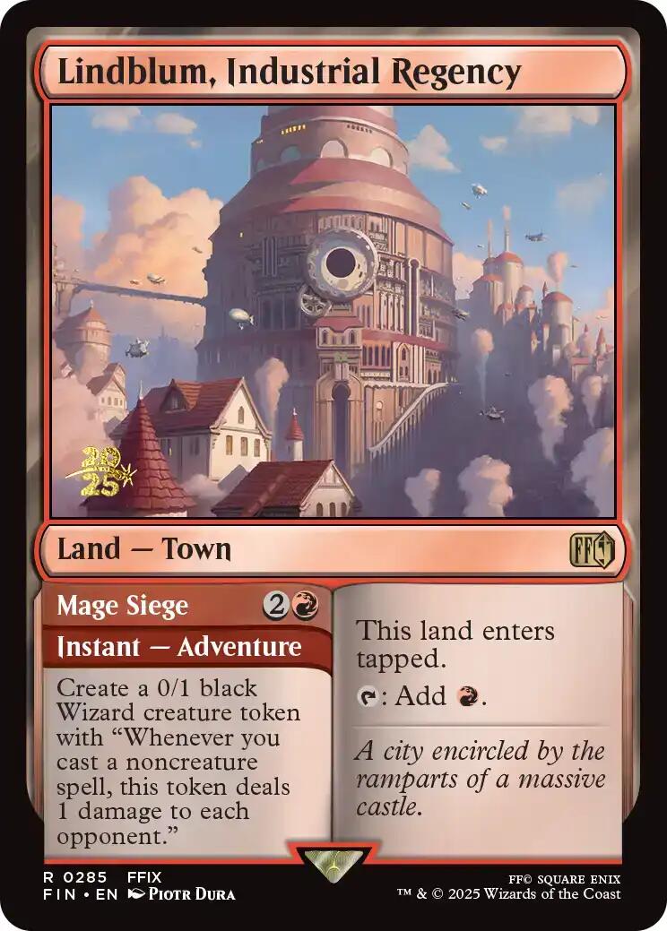 Lindblum, Industrial Regency [FINAL FANTASY Prerelease Promo] | Devastation Store