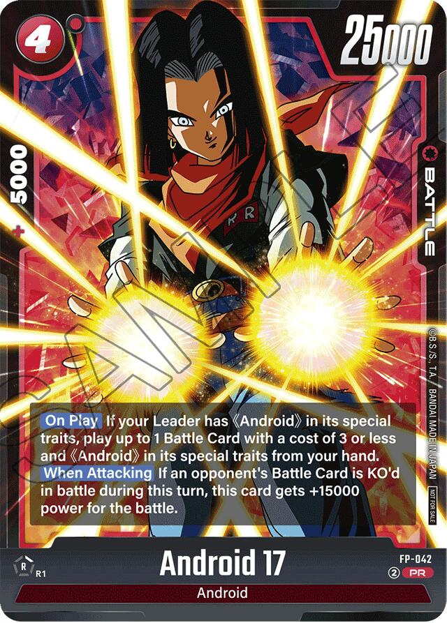 Android 17 (FB-042) [Fusion World Promotion Cards] | Devastation Store