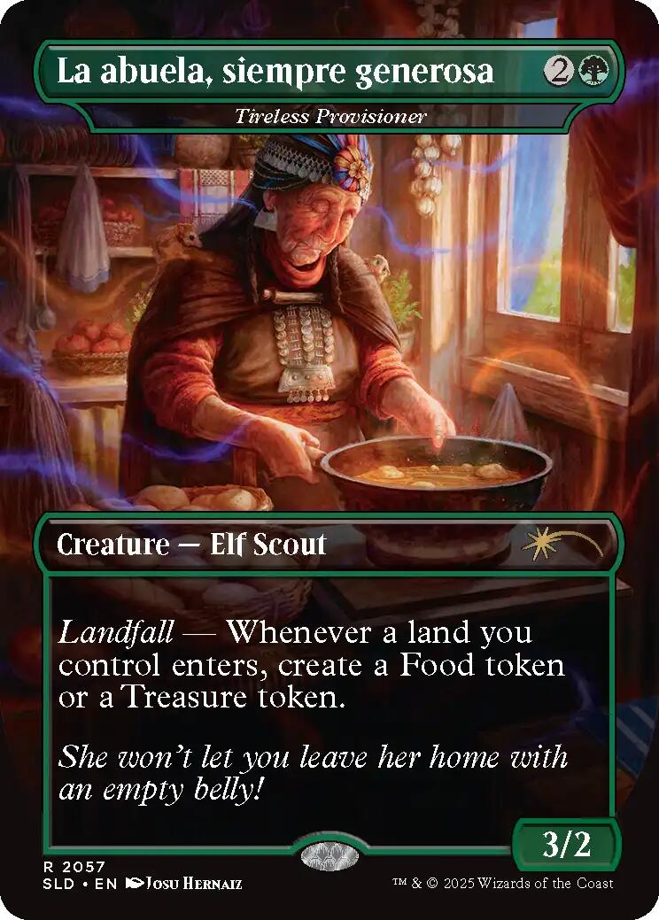 La abuela, siempre generosa - Tireless Provisioner [Secret Lair Drop Series] | Devastation Store