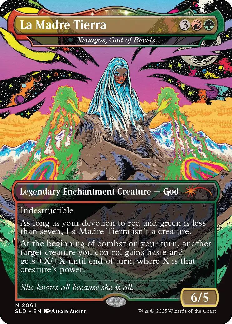 La Madre Tierra - Xenagos, God of Revels [Secret Lair Drop Series] | Devastation Store