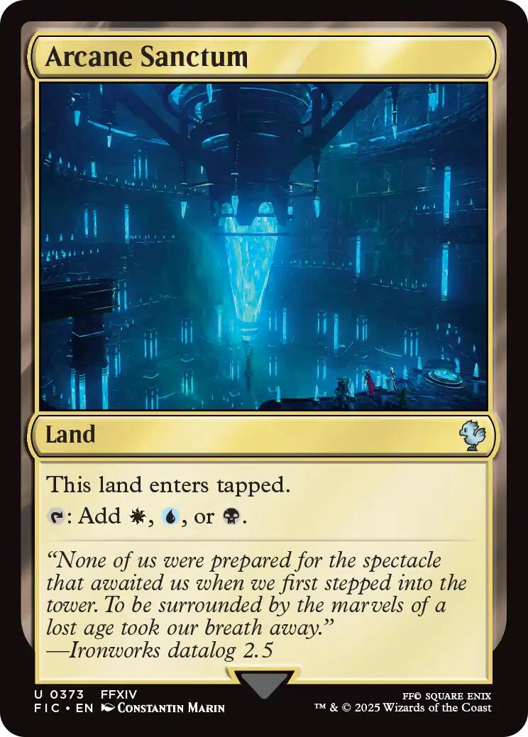 Arcane Sanctum (Surge Foil) [FINAL FANTASY Commander] | Devastation Store