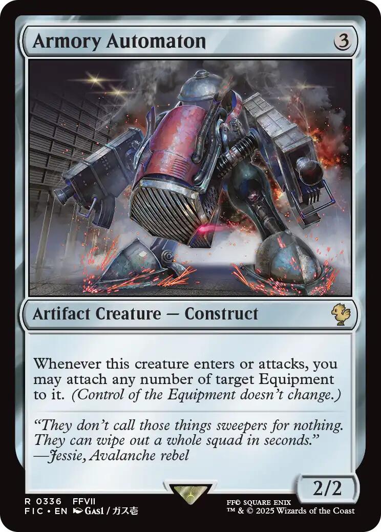 Armory Automaton (Surge Foil) [FINAL FANTASY Commander] | Devastation Store