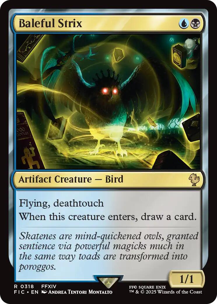 Baleful Strix (Surge Foil) [FINAL FANTASY Commander] | Devastation Store