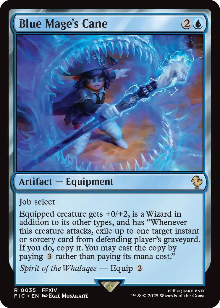 Blue Mage's Cane (Surge Foil) [FINAL FANTASY Commander] | Devastation Store