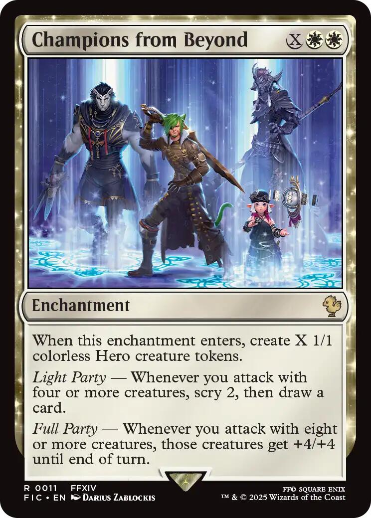 Champions from Beyond (Surge Foil) [FINAL FANTASY Commander] | Devastation Store