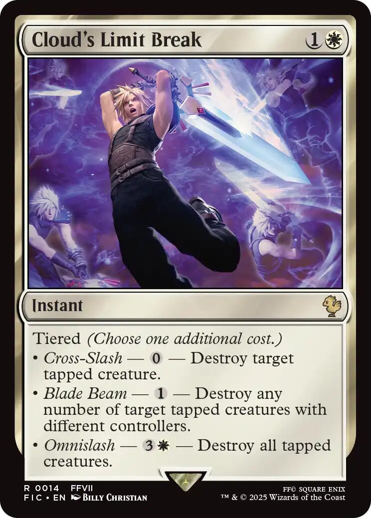 Cloud's Limit Break (Surge Foil) [FINAL FANTASY Commander] | Devastation Store