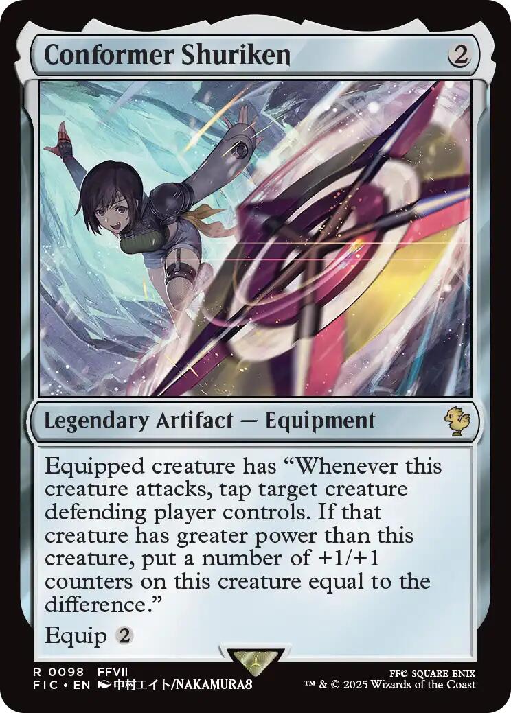 Conformer Shuriken (Surge Foil) [FINAL FANTASY Commander] | Devastation Store