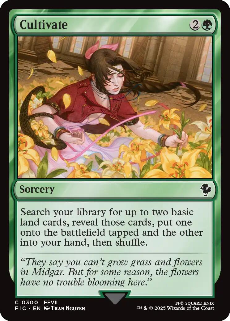 Cultivate (Surge Foil) [FINAL FANTASY Commander] | Devastation Store
