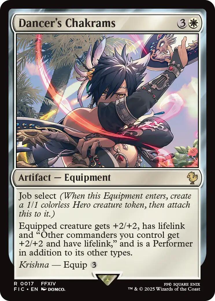 Dancer's Chakrams (Surge Foil) [FINAL FANTASY Commander] | Devastation Store