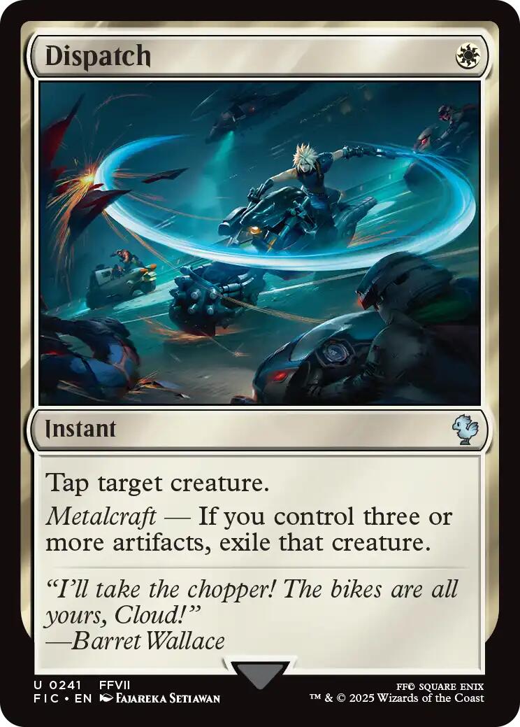 Dispatch (Surge Foil) [FINAL FANTASY Commander] | Devastation Store