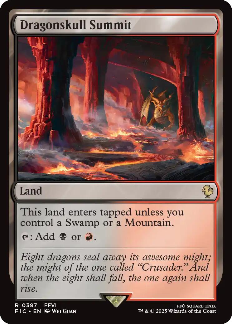 Dragonskull Summit (Surge Foil) [FINAL FANTASY Commander] | Devastation Store