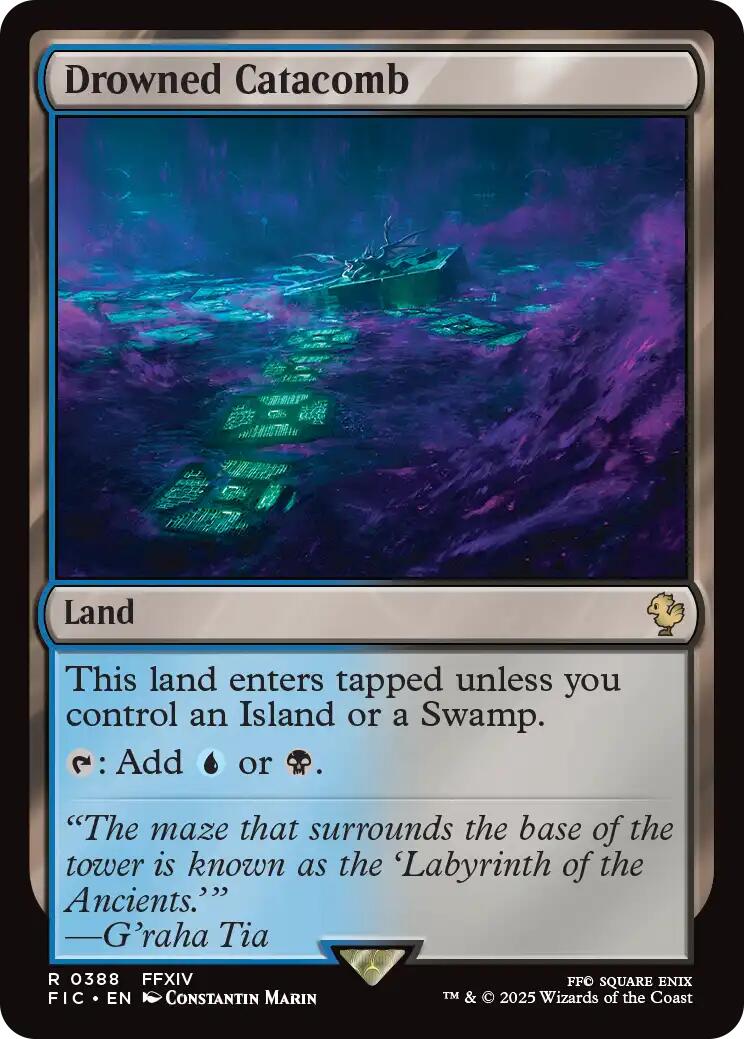 Drowned Catacomb (Surge Foil) [FINAL FANTASY Commander] | Devastation Store