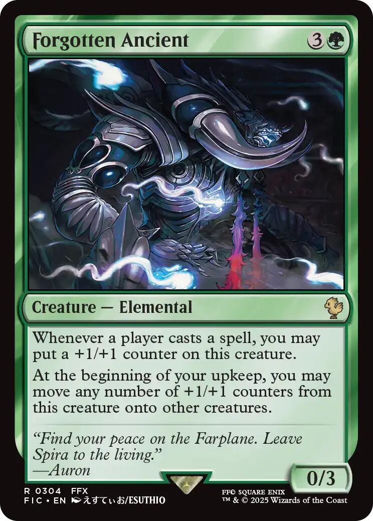 Forgotten Ancient (Surge Foil) [FINAL FANTASY Commander] | Devastation Store