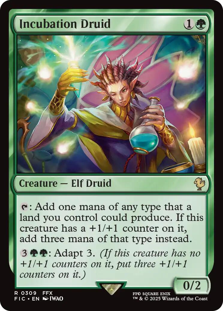 Incubation Druid (Surge Foil) [FINAL FANTASY Commander] | Devastation Store
