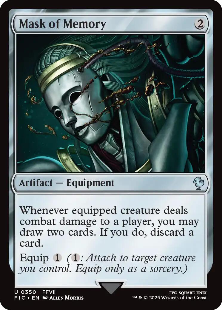 Mask of Memory (Surge Foil) [FINAL FANTASY Commander] | Devastation Store