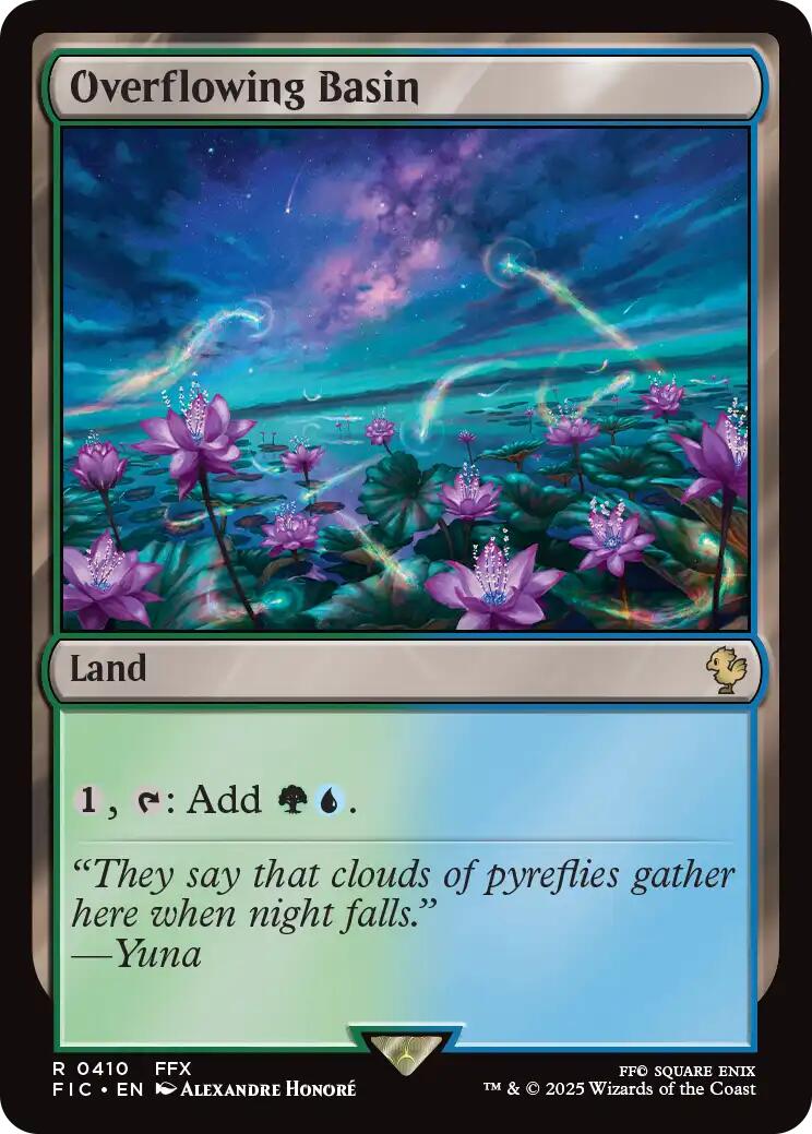 Overflowing Basin (Surge Foil) [FINAL FANTASY Commander] | Devastation Store