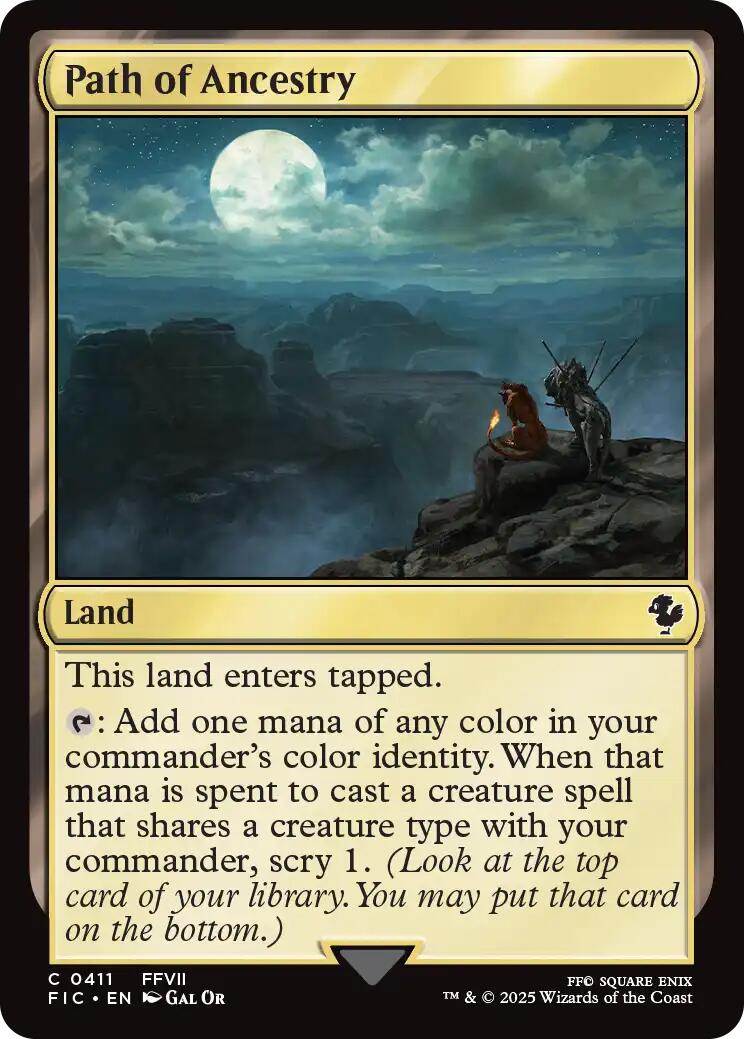 Path of Ancestry (Surge Foil) [FINAL FANTASY Commander] | Devastation Store