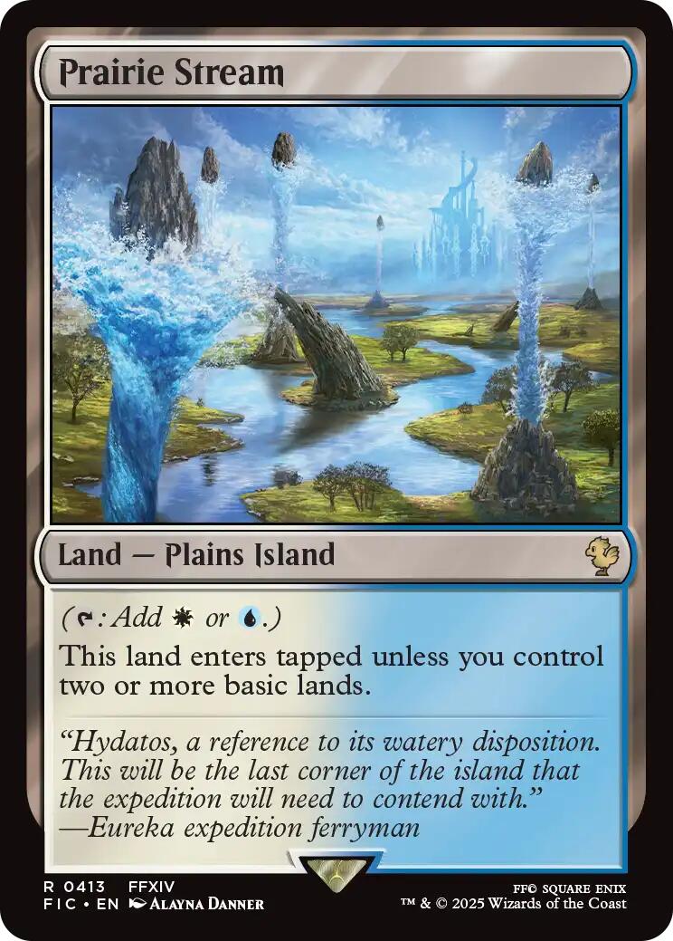 Prairie Stream (Surge Foil) [FINAL FANTASY Commander] | Devastation Store
