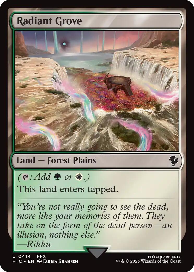 Radiant Grove (Surge Foil) [FINAL FANTASY Commander] | Devastation Store