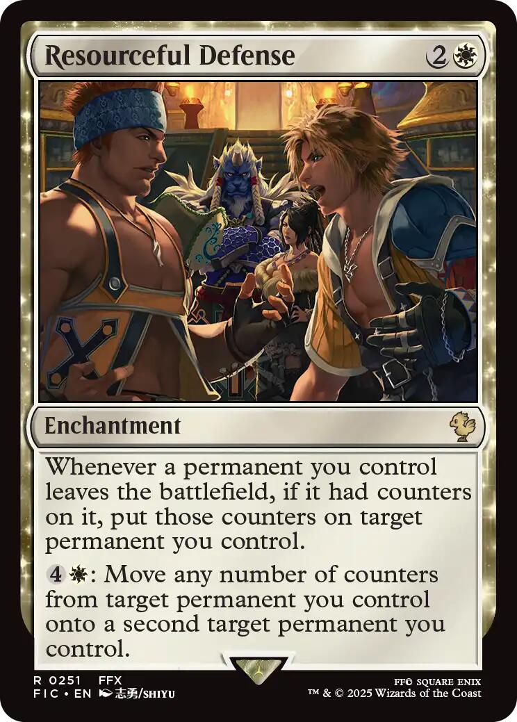 Resourceful Defense (Surge Foil) [FINAL FANTASY Commander] | Devastation Store
