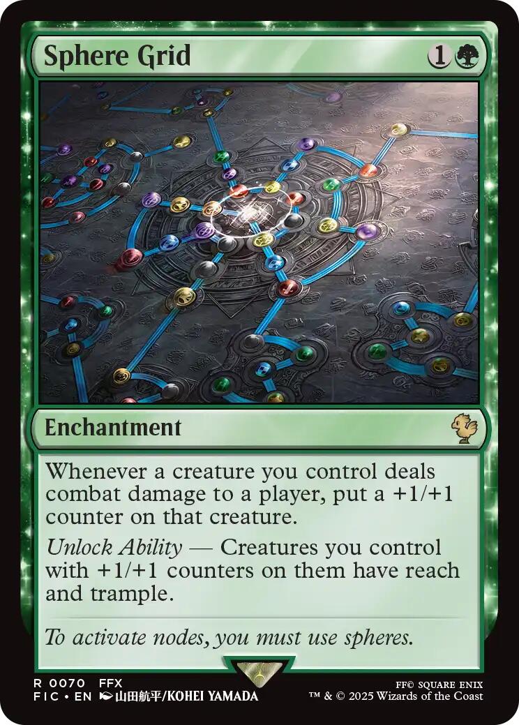 Sphere Grid (Surge Foil) [FINAL FANTASY Commander] | Devastation Store
