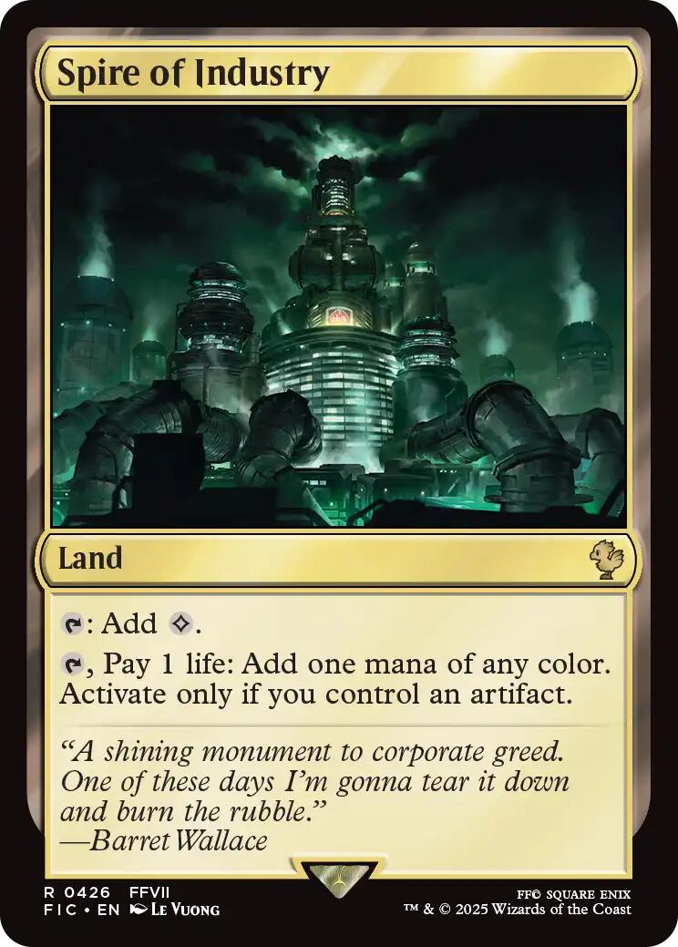 Spire of Industry (Surge Foil) [FINAL FANTASY Commander] | Devastation Store