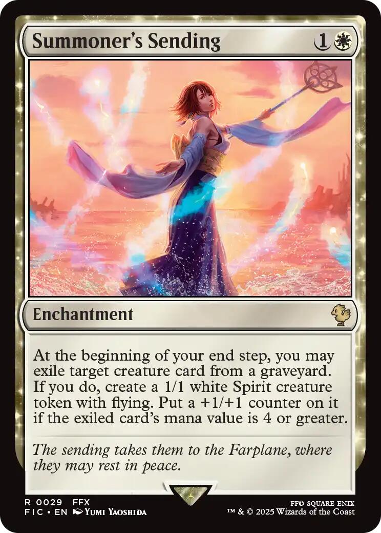 Summoner's Sending (Surge Foil) [FINAL FANTASY Commander] | Devastation Store
