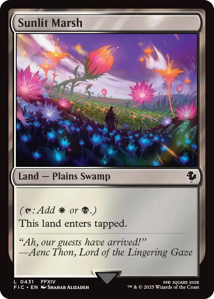 Sunlit Marsh (Surge Foil) [FINAL FANTASY Commander] | Devastation Store