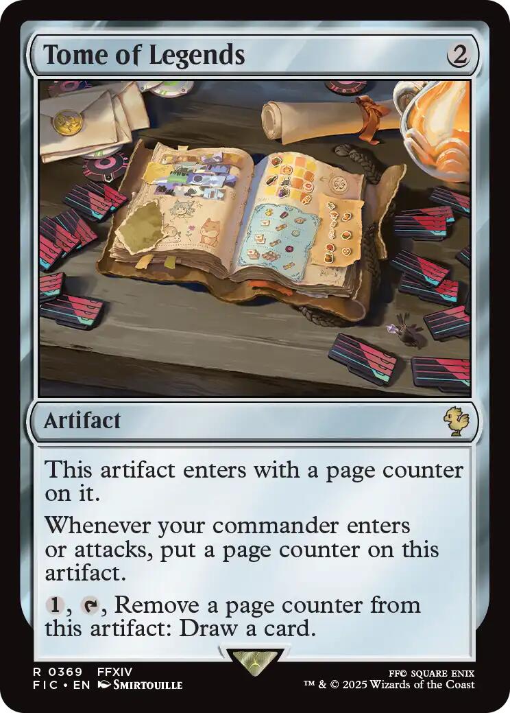 Tome of Legends (Surge Foil) [FINAL FANTASY Commander] | Devastation Store