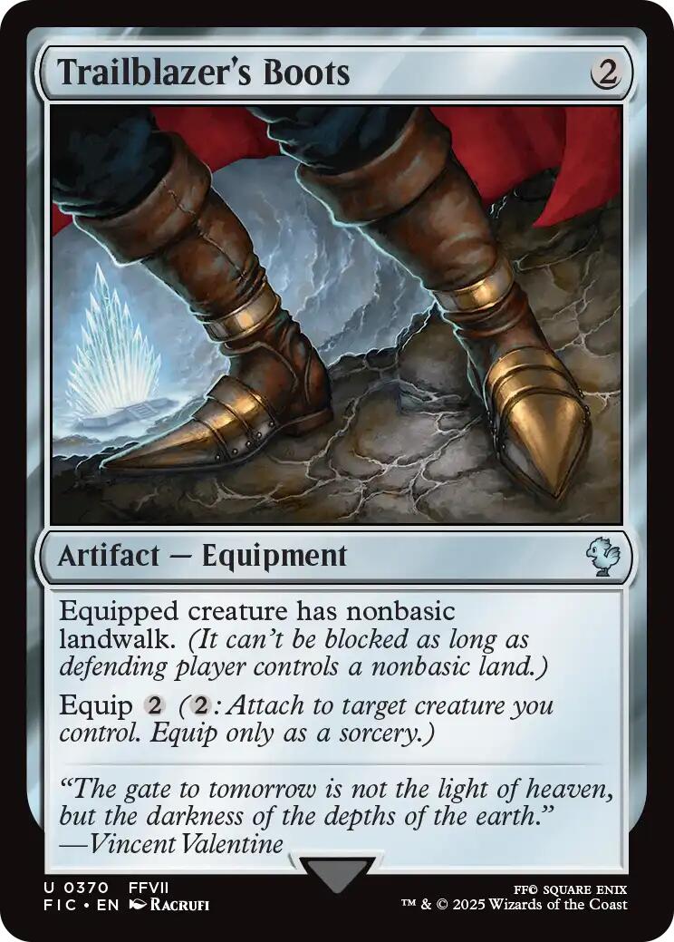 Trailblazer's Boots (Surge Foil) [FINAL FANTASY Commander] | Devastation Store