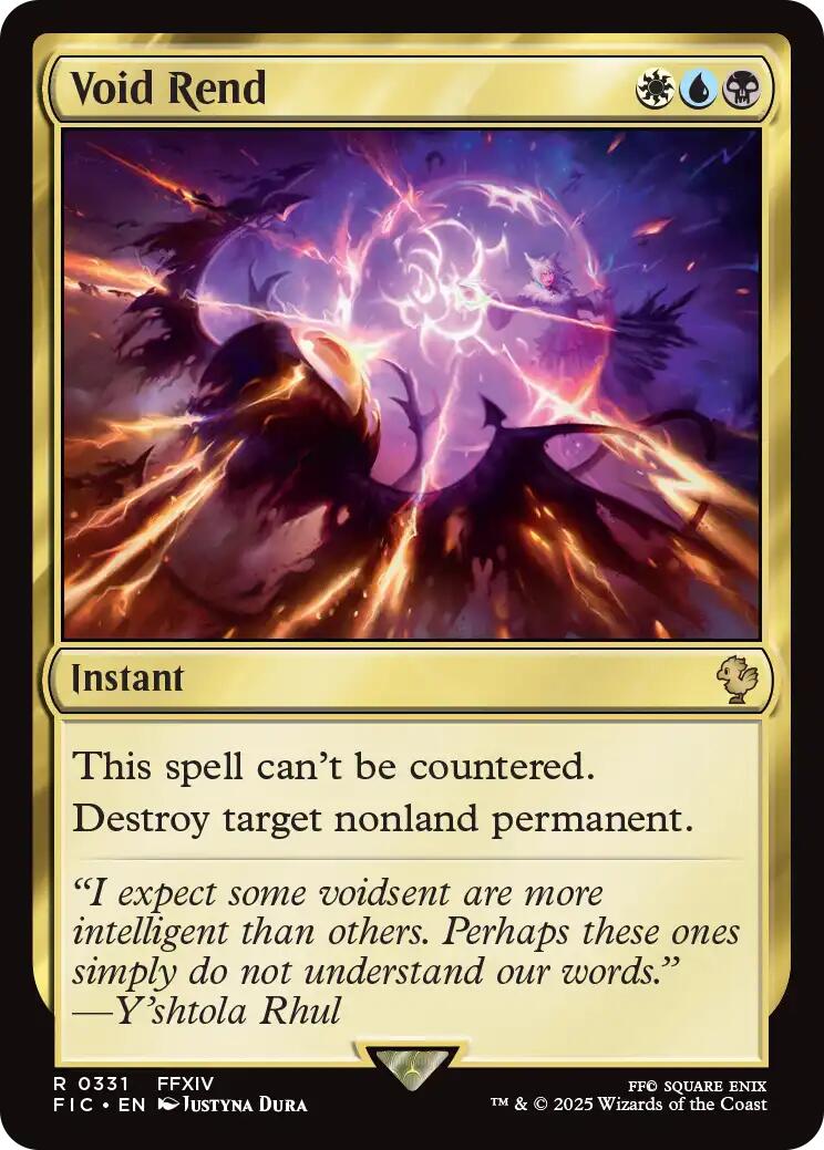 Void Rend (Surge Foil) [FINAL FANTASY Commander] | Devastation Store