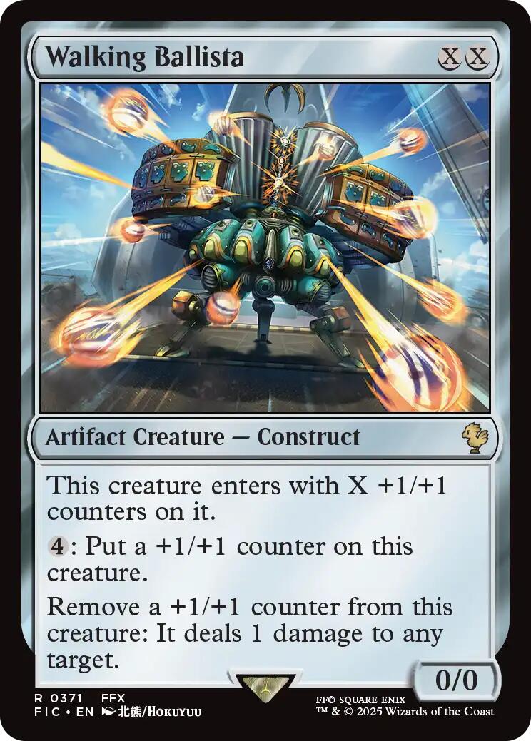 Walking Ballista (Surge Foil) [FINAL FANTASY Commander] | Devastation Store