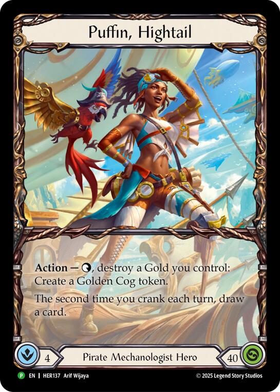 Puffin, Hightail [HER137] (Promo)  Rainbow Foil | Devastation Store