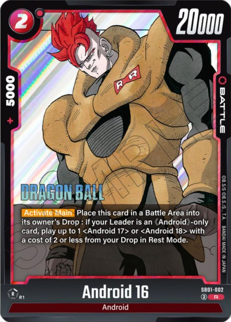 Android 16 [Manga Booster 01] | Devastation Store