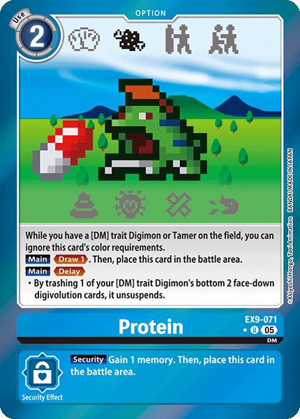 Protein [EX9-071] (Limited Foil) [Versus Monsters] | Devastation Store
