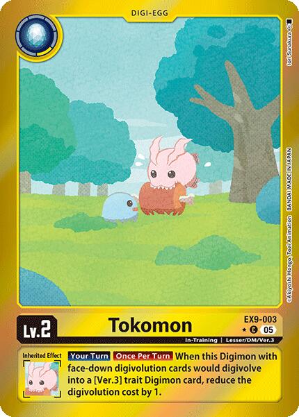 Tokomon [EX9-003] (Limited Foil) [Versus Monsters] | Devastation Store