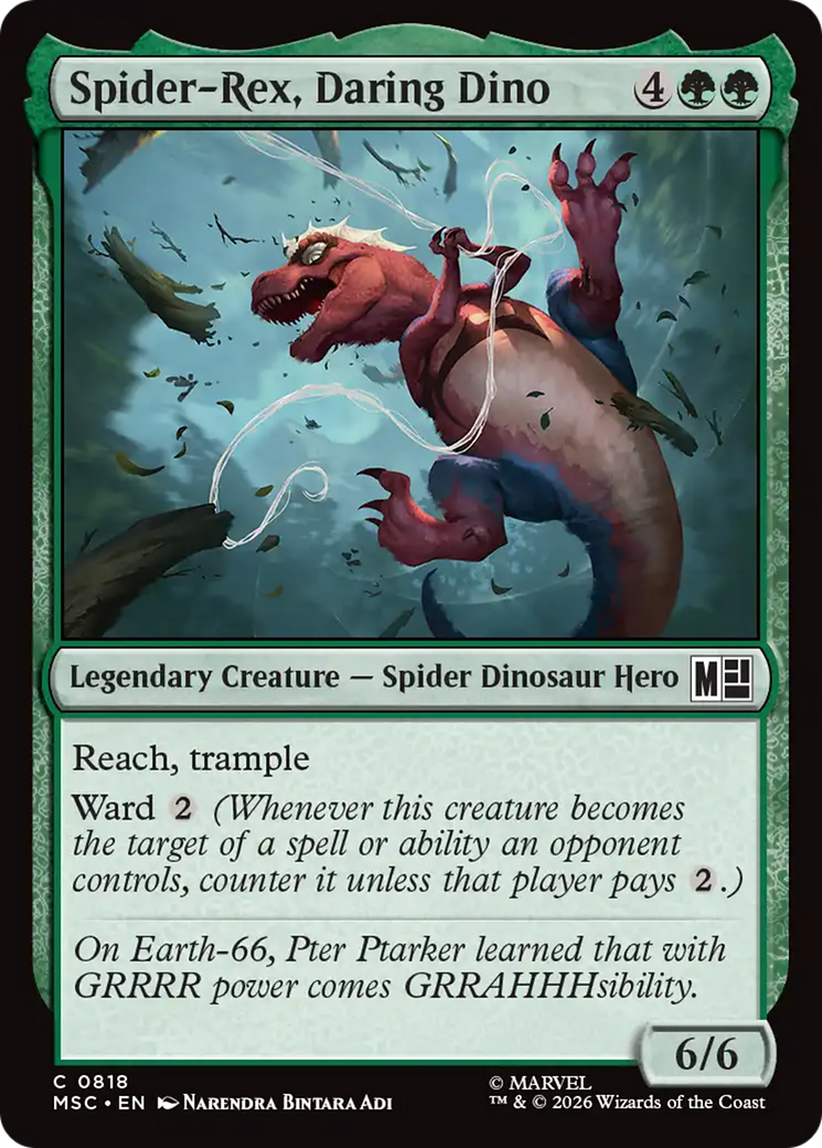 Spider-Rex, Daring Dino [Marvel Super Heroes Commander] | Devastation Store