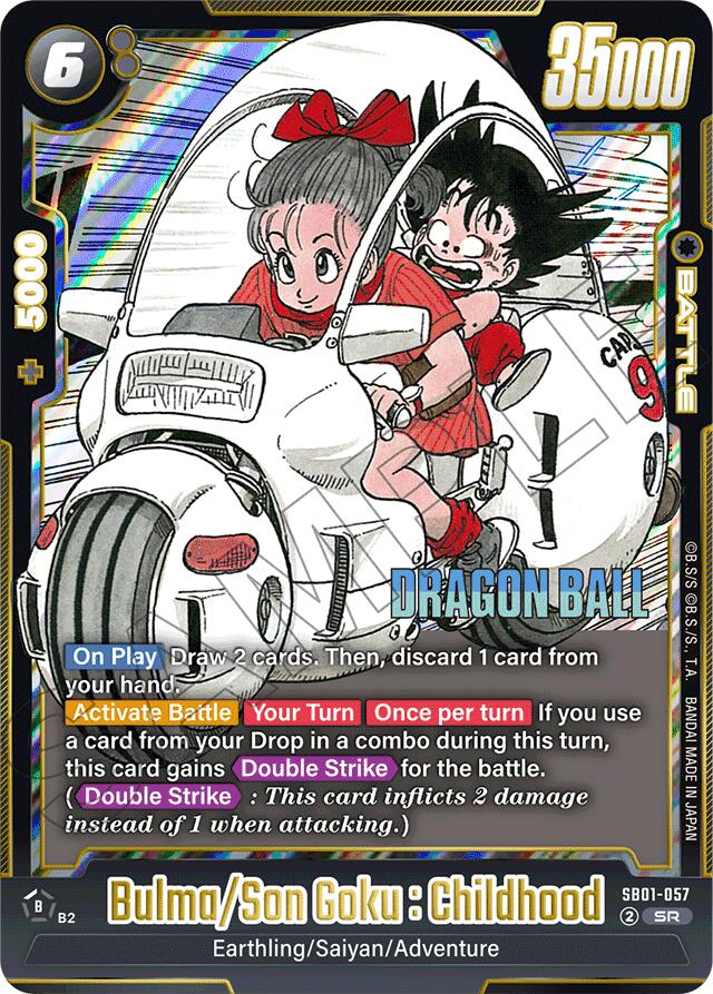 Bulma/Son Goku : Childhood [Manga Booster 01] | Devastation Store