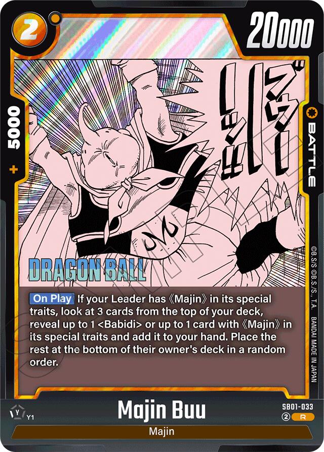 Majin Buu [Manga Booster 01] | Devastation Store