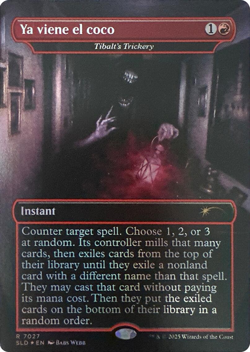 Ya viene el coco - Tibalt's Trickery (Rainbow Foil) [Secret Lair Drop Series] | Devastation Store
