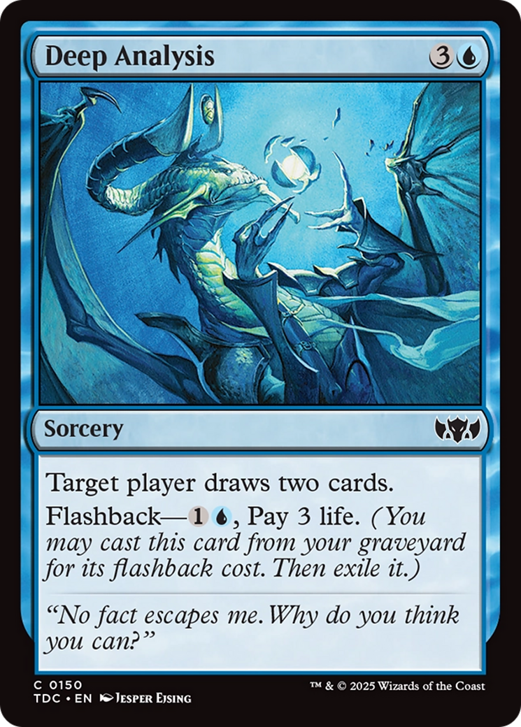 Deep Analysis [Tarkir: Dragonstorm Commander] | Devastation Store