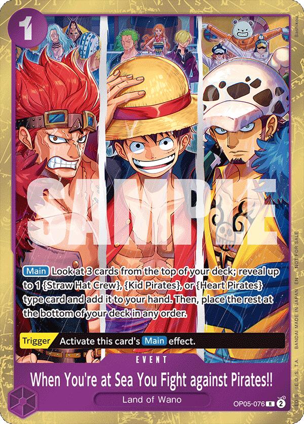 When You're at Sea You Fight against Pirates!! (2025 Pirates League Store Qualifier) [Winner] [One Piece Promotion Cards] | Devastation Store