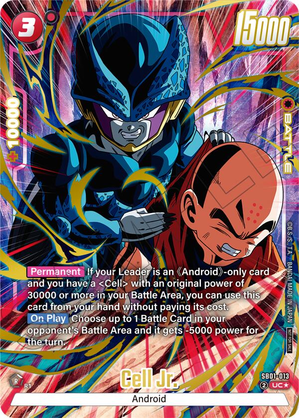 Cell Jr. (Limited Pack 02) (Alternate Art) [Fusion World Tournament Cards] | Devastation Store