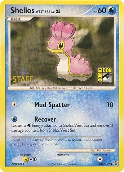 Shellos West Sea (107/132) (SDCC 2007 Staff) [Miscellaneous Cards] | Devastation Store