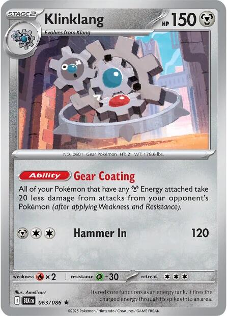 Klinklang (063/086) [Scarlet & Violet: Black Bolt] | Devastation Store