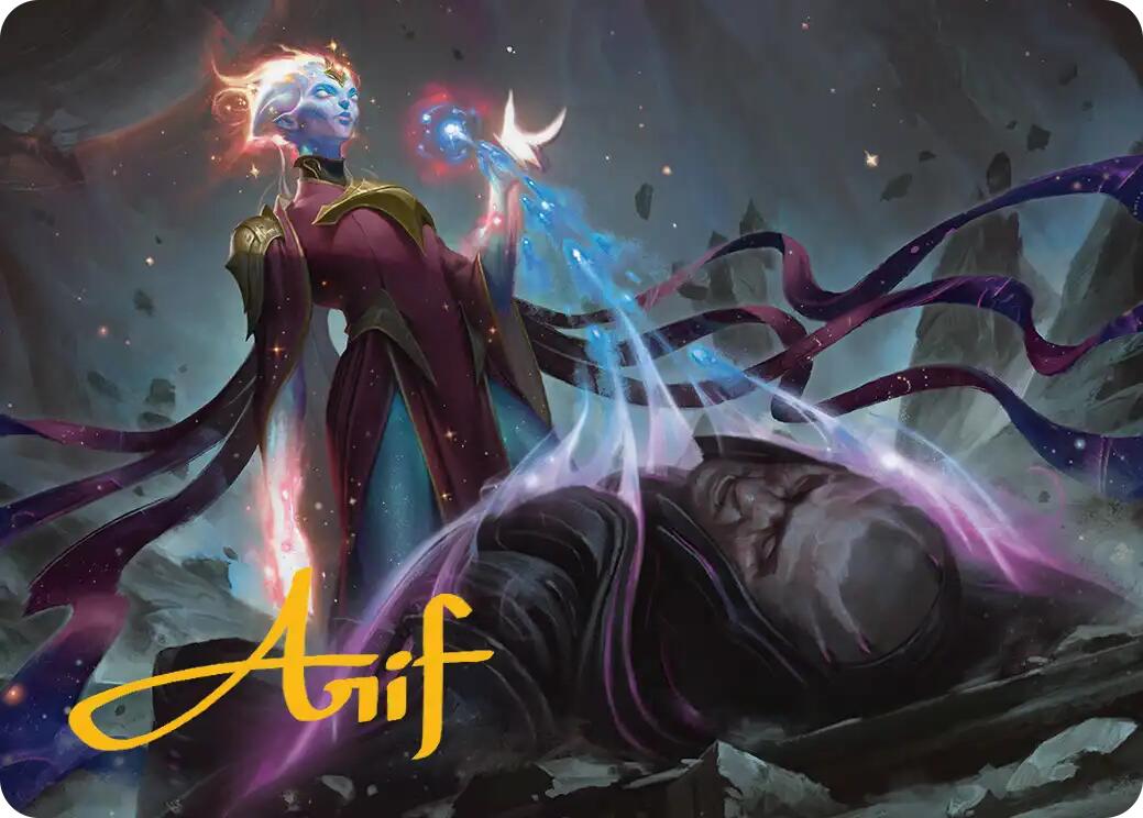 Lightstall Inquisitor Art Card (Gold-Stamped Signature) [Edge of Eternities Art Series] | Devastation Store